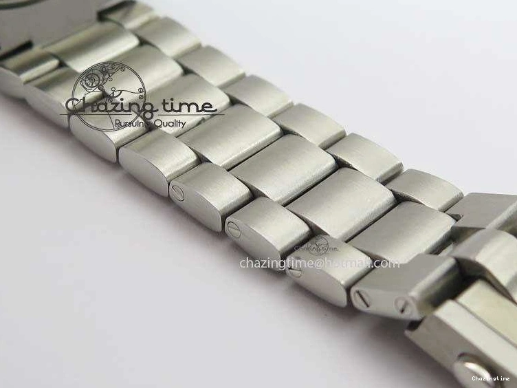 0412 Planet Ocean Master Chronometer Chrono SS OM 1:1 Best Edition Gray Dial On SS Bracelet A Reliable 8180